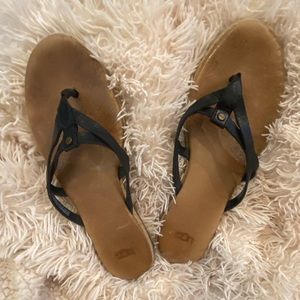 UGG Black Sandals